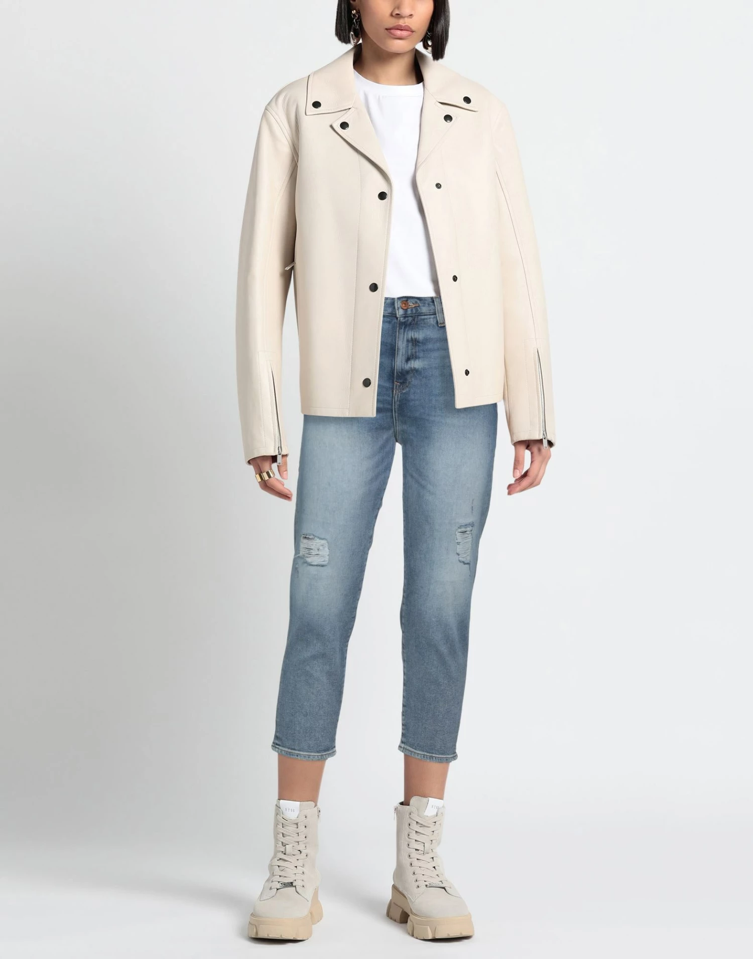 ARMANI EXCHANGE Denim Pants For Women Blue - Image 2