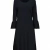 ARMANI EXCHANGE Midi Dress For Women Dark Blue