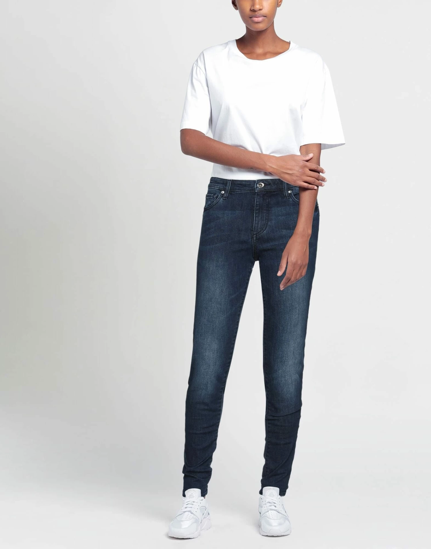 ARMANI EXCHANGE Denim Pants For Women Blue - Image 2