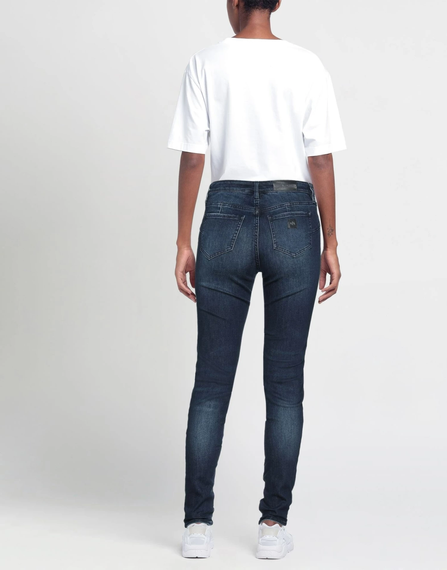 ARMANI EXCHANGE Denim Pants For Women Blue - Image 3