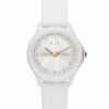 ARMANI EXCHANGE Wrist Watch For Women White