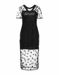 ARMANI EXCHANGE Midi Dress For Women Black