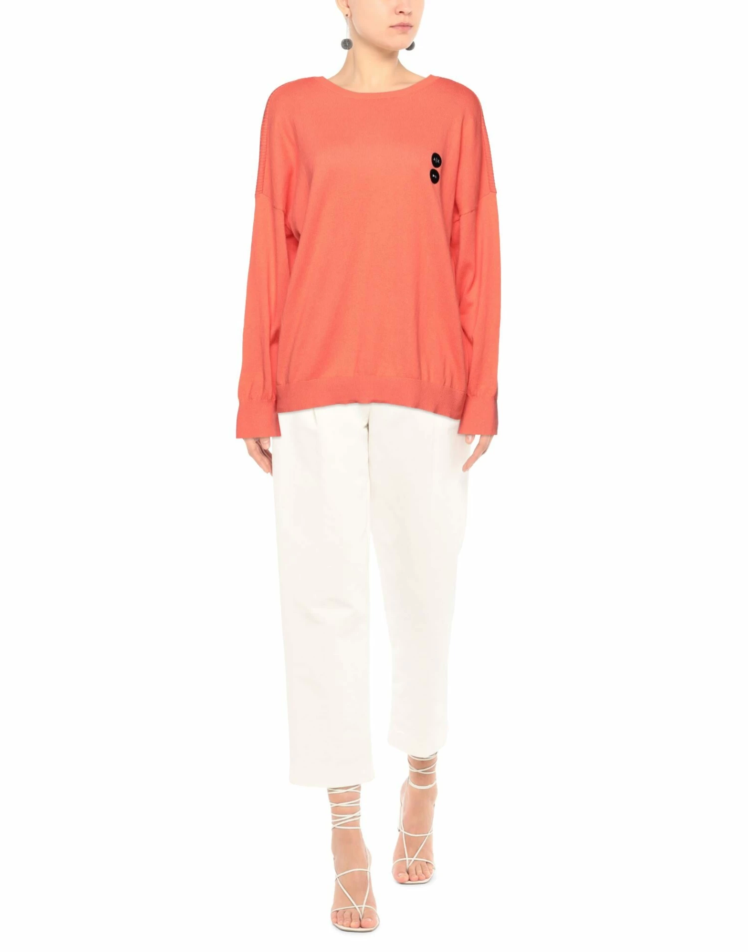 ARMANI EXCHANGE Sweater For Women Salmon Pink - Image 2