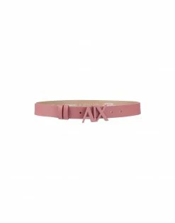 ARMANI EXCHANGE Regular Belt For Women Pastel Pink