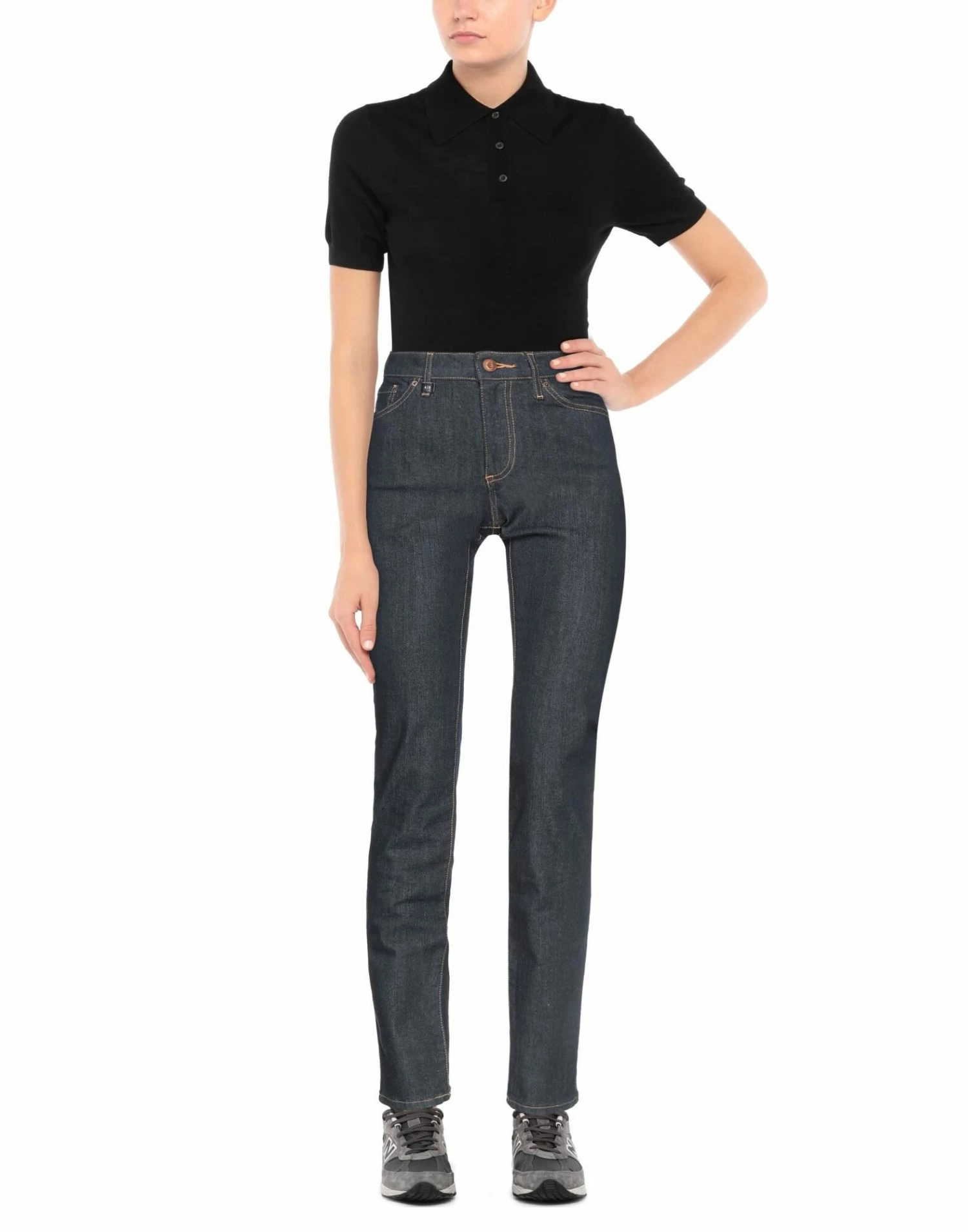 ARMANI EXCHANGE Denim Pants For Women Blue - Image 2