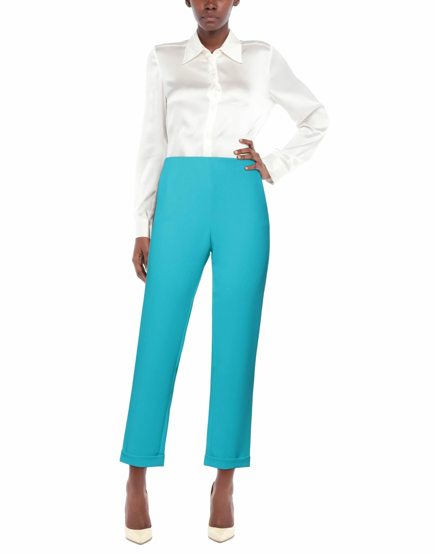 ARMANI EXCHANGE Casual Pants For Women Turquoise - Image 2