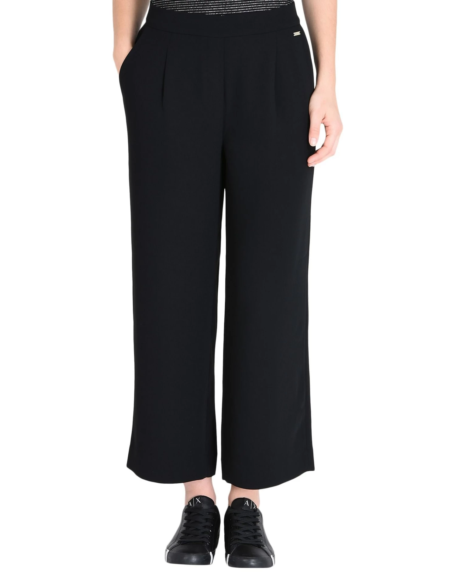 ARMANI EXCHANGE Casual Pants For Women Black - Image 4