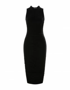 ARMANI EXCHANGE Midi Dress For Women Black