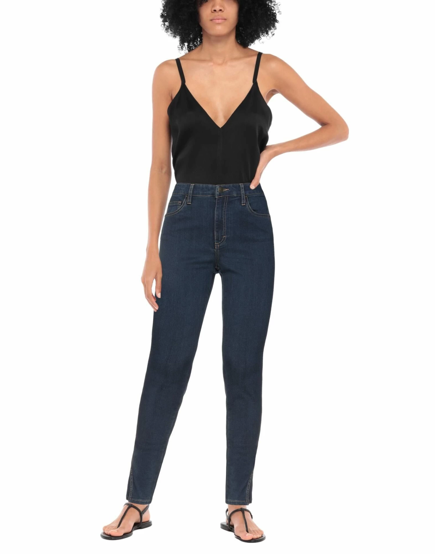 ARMANI EXCHANGE Denim Pants For Women Blue - Image 2