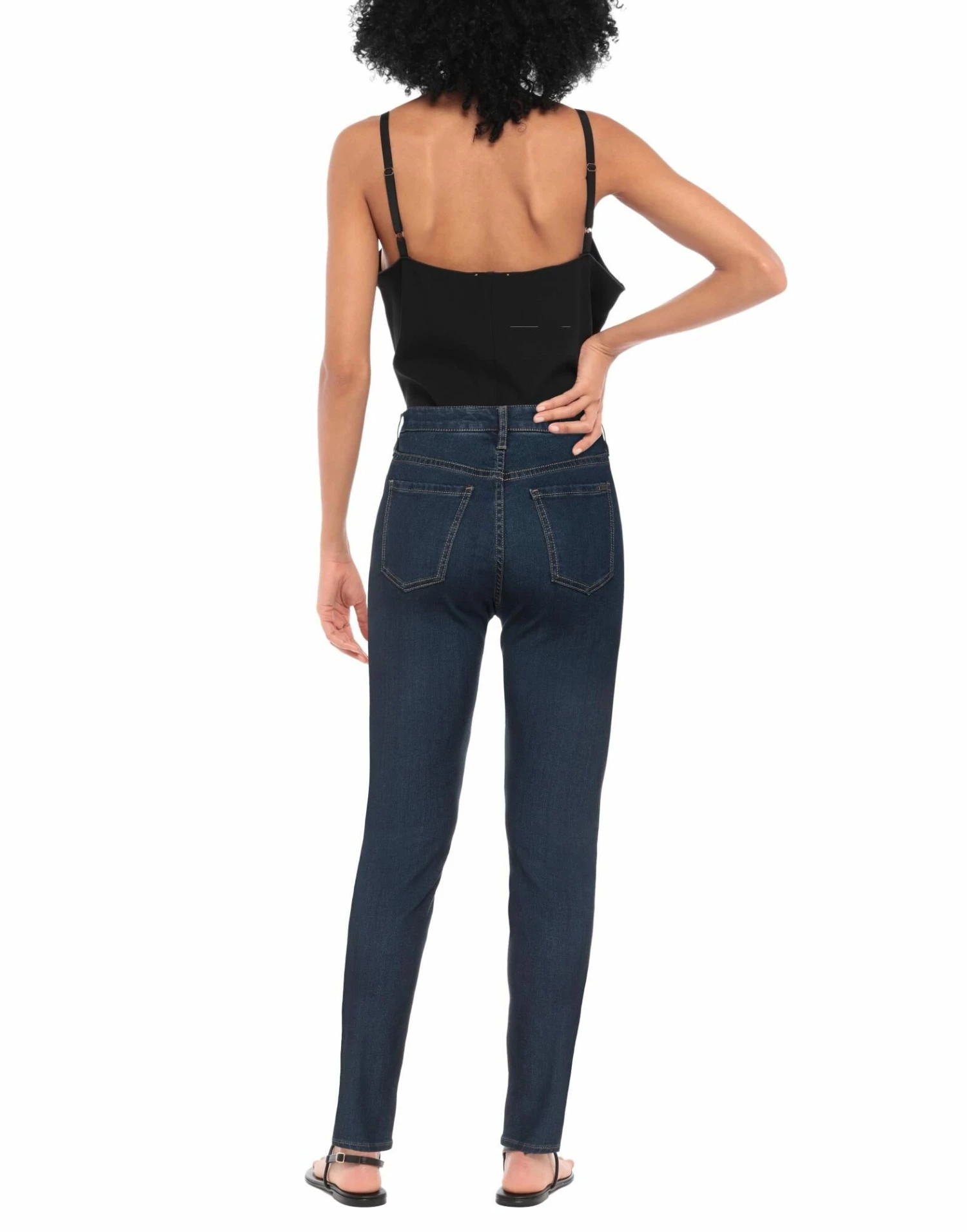 ARMANI EXCHANGE Denim Pants For Women Blue - Image 3