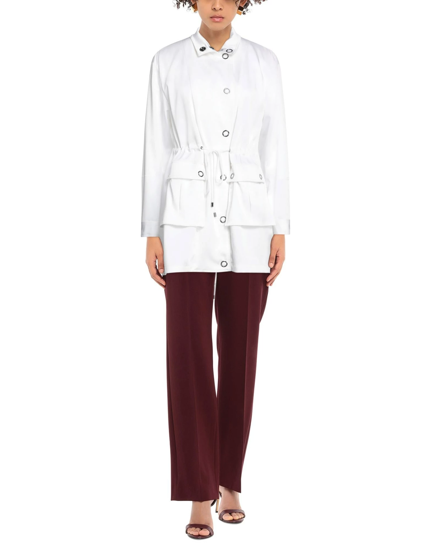 ARMANI EXCHANGE Full-length Jacket For Women White - Image 2