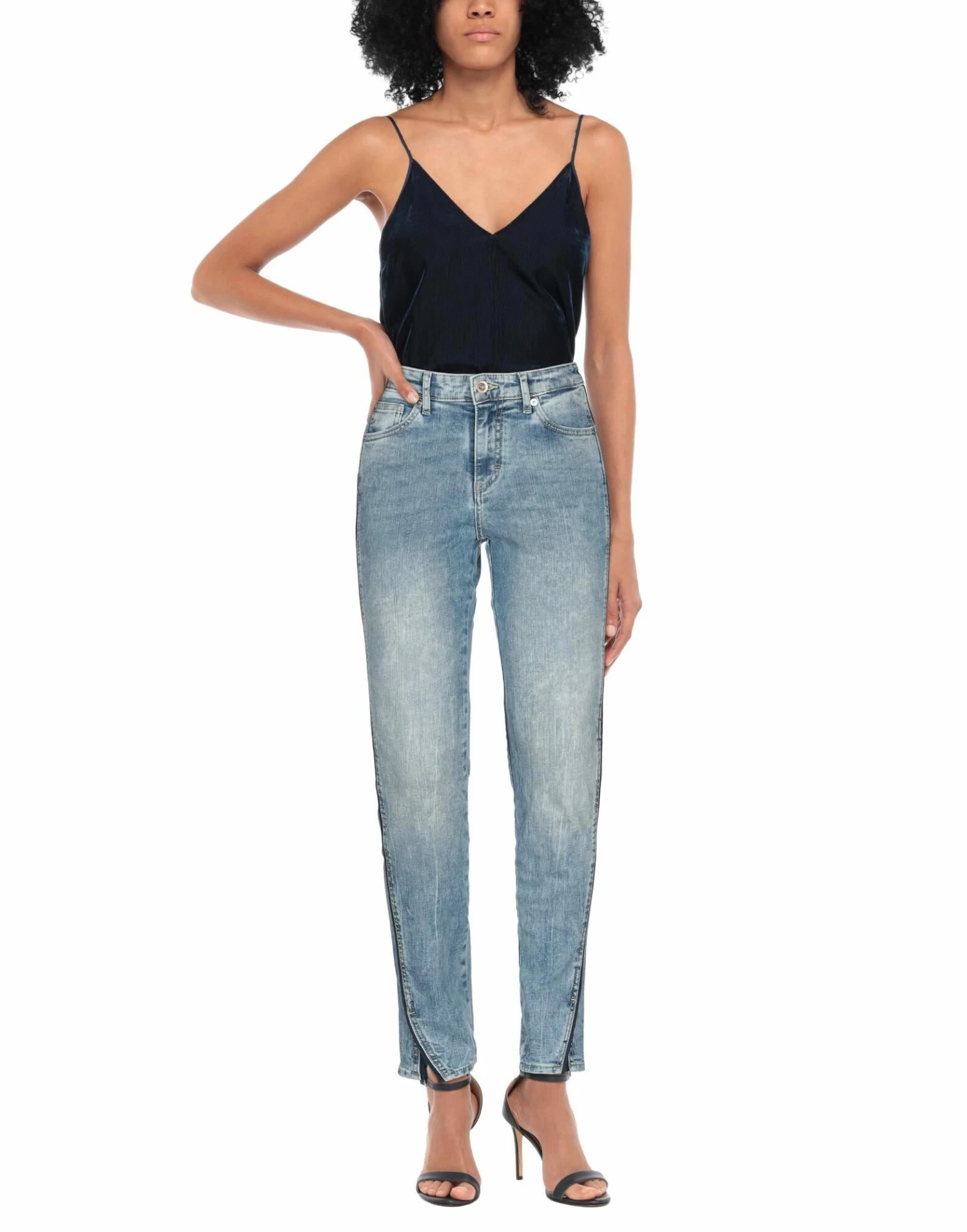 ARMANI EXCHANGE Denim Pants For Women Blue - Image 2