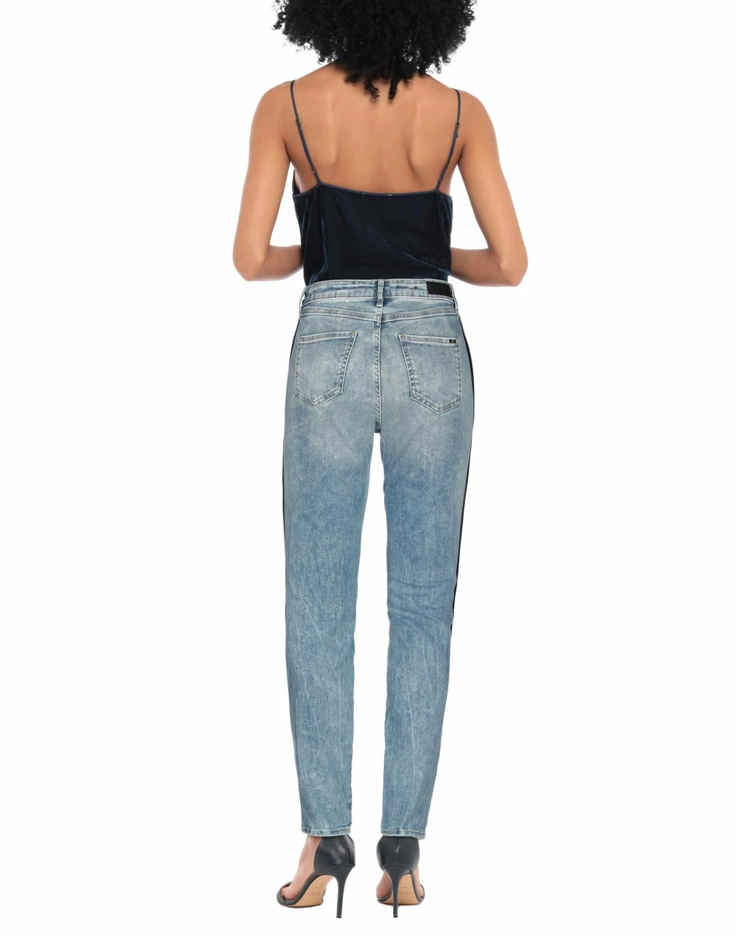ARMANI EXCHANGE Denim Pants For Women Blue - Image 3