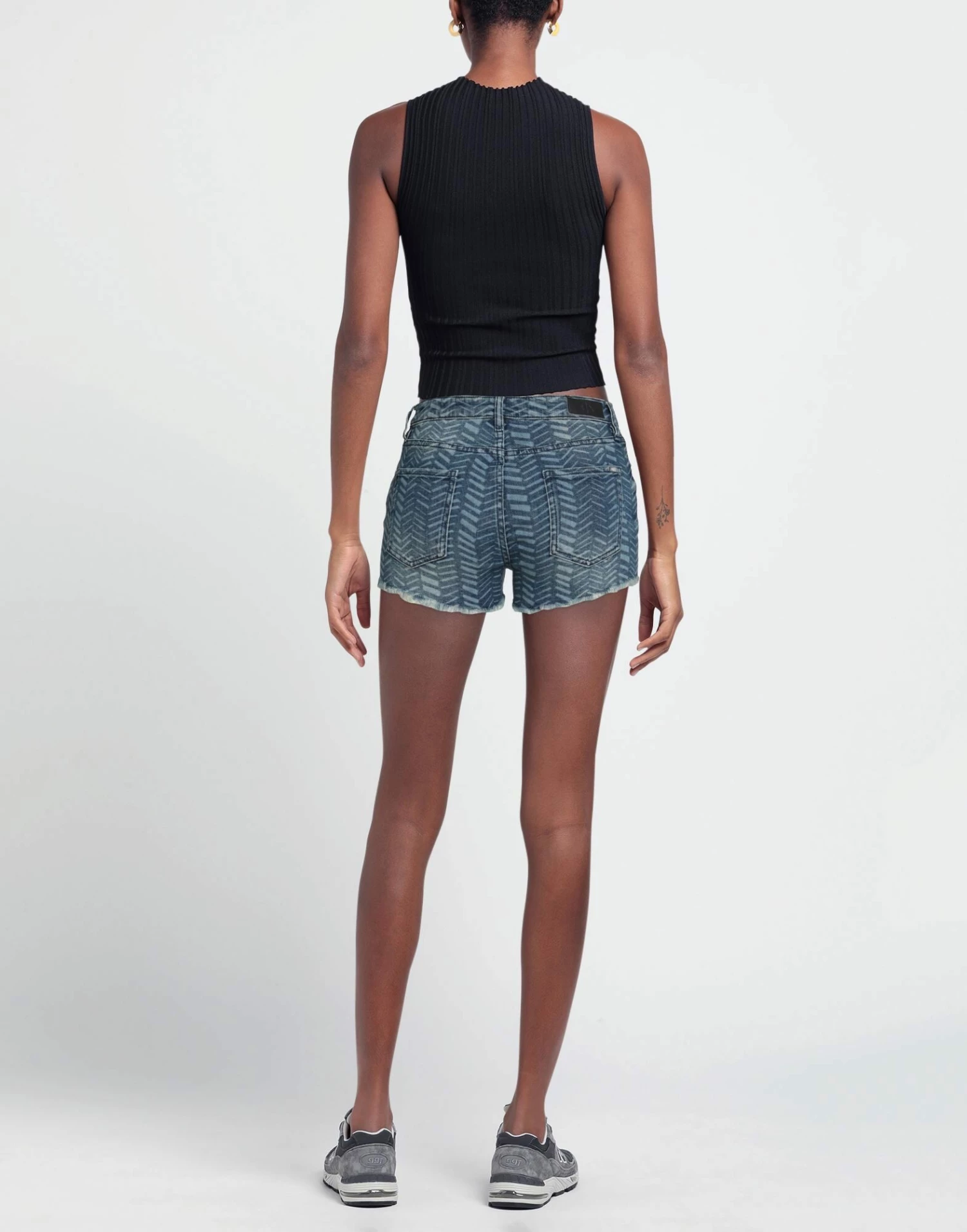 ARMANI EXCHANGE Denim Shorts For Women Blue - Image 3