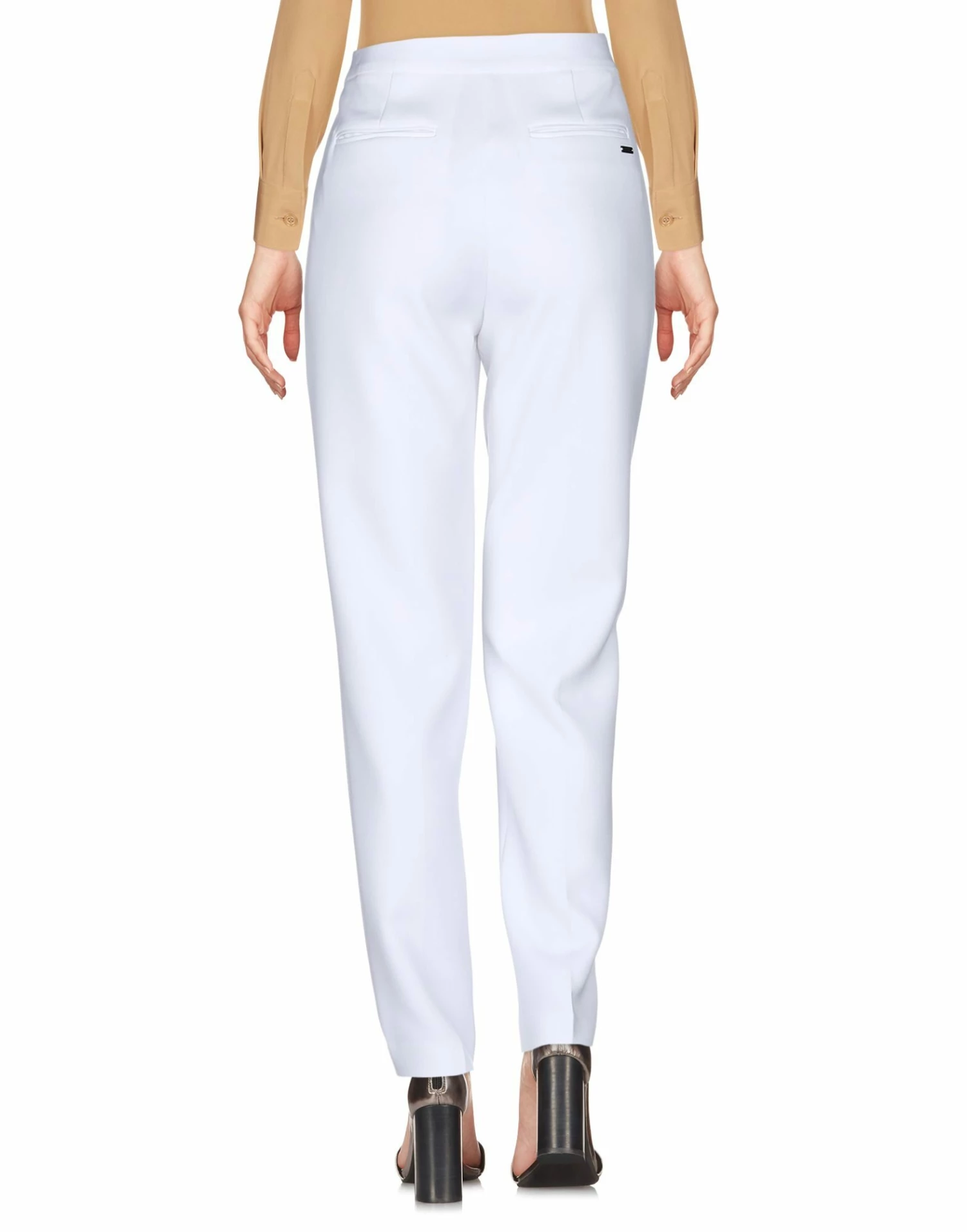 ARMANI EXCHANGE Casual Pants For Women White - Image 3