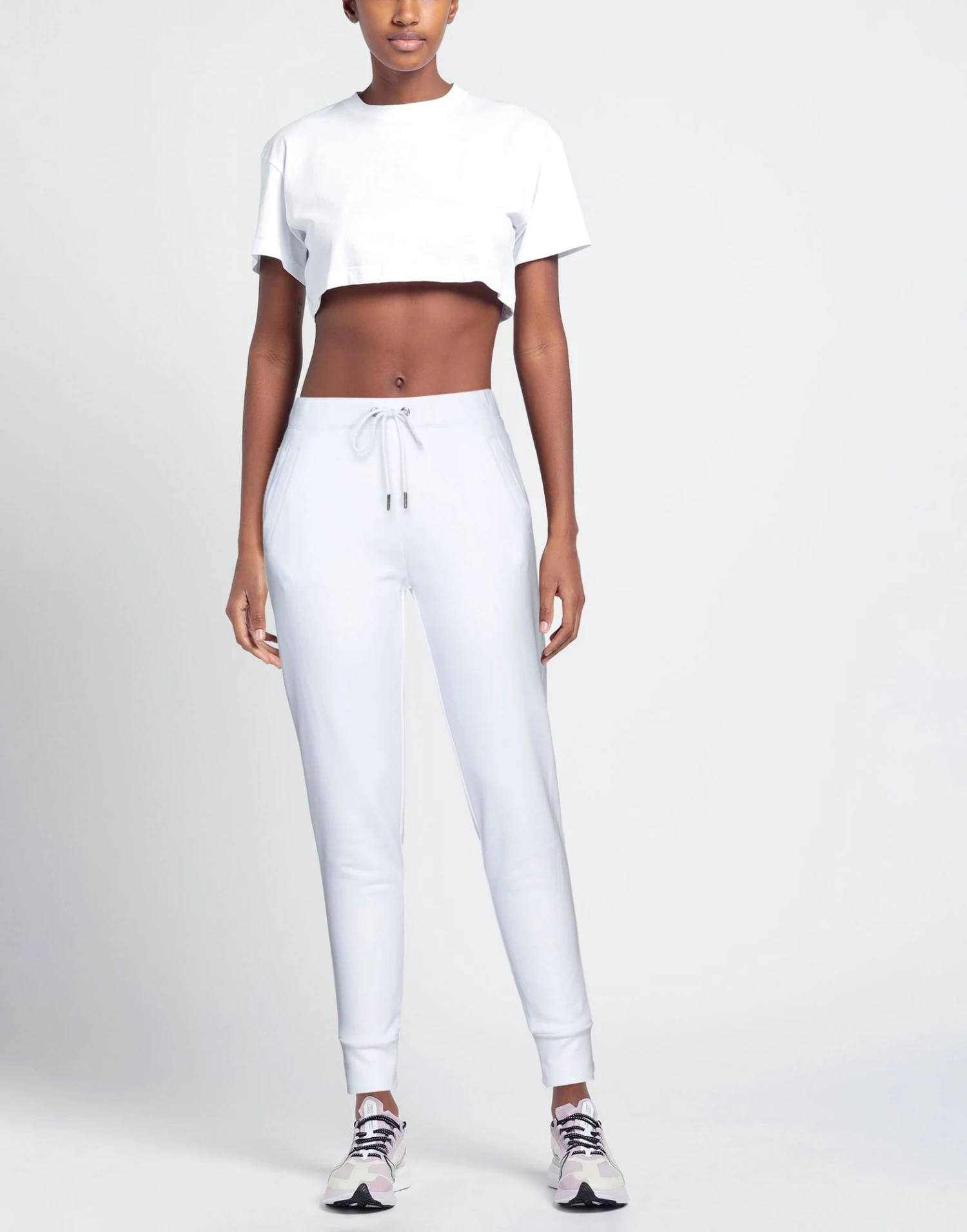 ARMANI EXCHANGE Casual Pants For Women White - Image 2