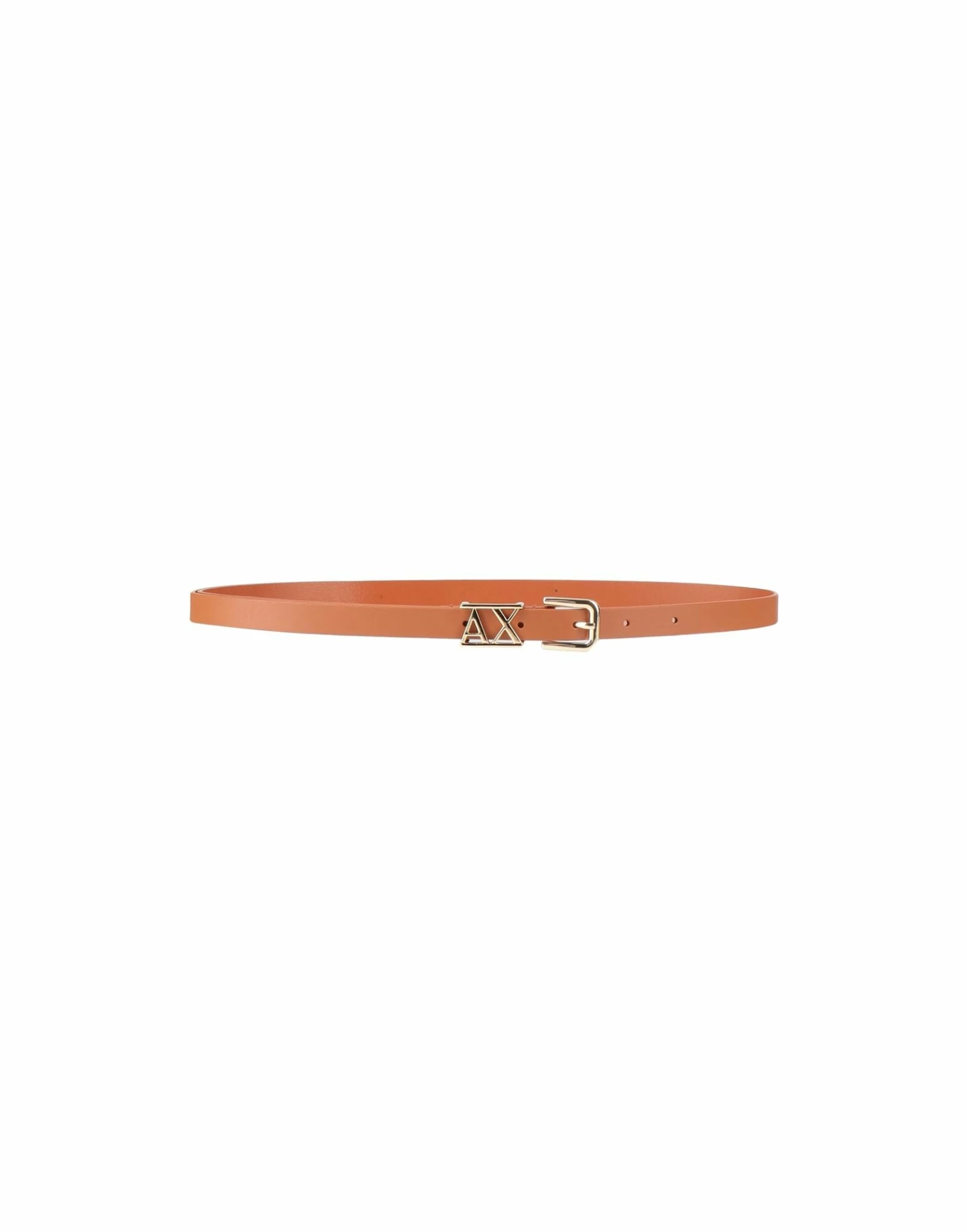 ARMANI EXCHANGE Thin Belt For Women Tan