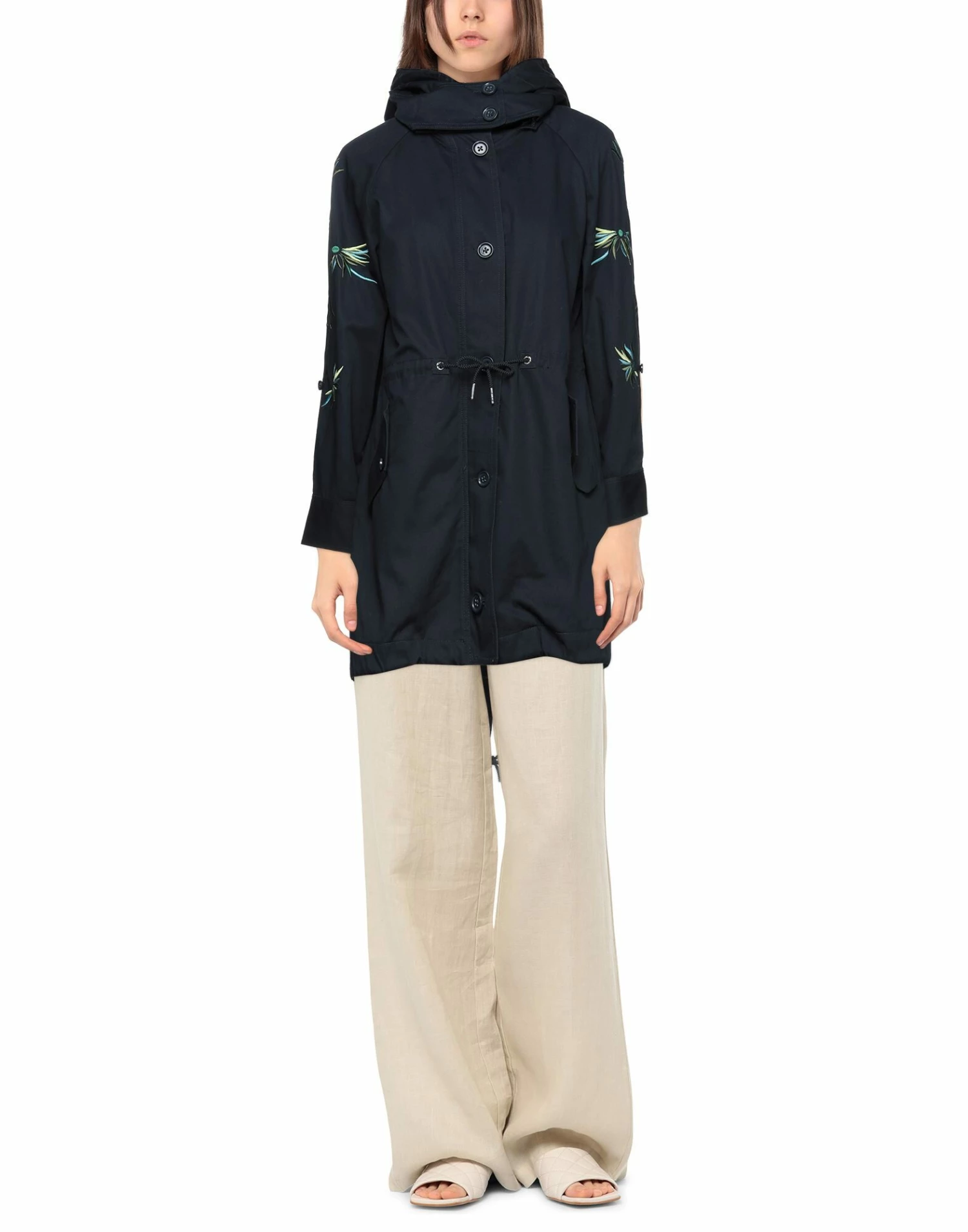 ARMANI EXCHANGE Coat For Women Dark Blue - Image 2