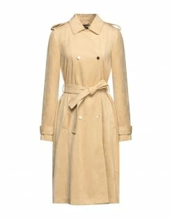ARMANI EXCHANGE Double Breasted Pea Coat For Women Beige