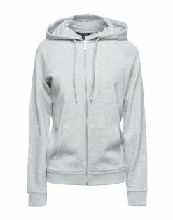 ARMANI EXCHANGE Hooded Sweatshirt For Women Light Grey