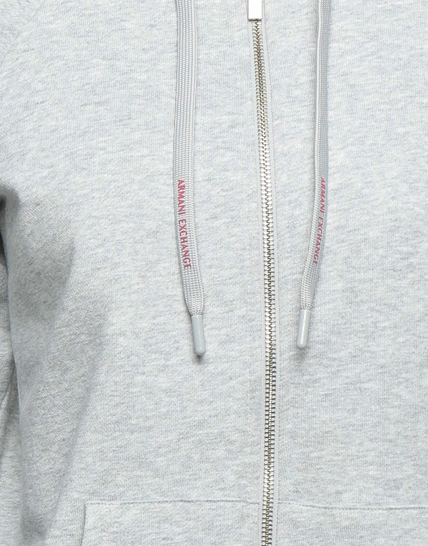 ARMANI EXCHANGE Hooded Sweatshirt For Women Light Grey - Image 4