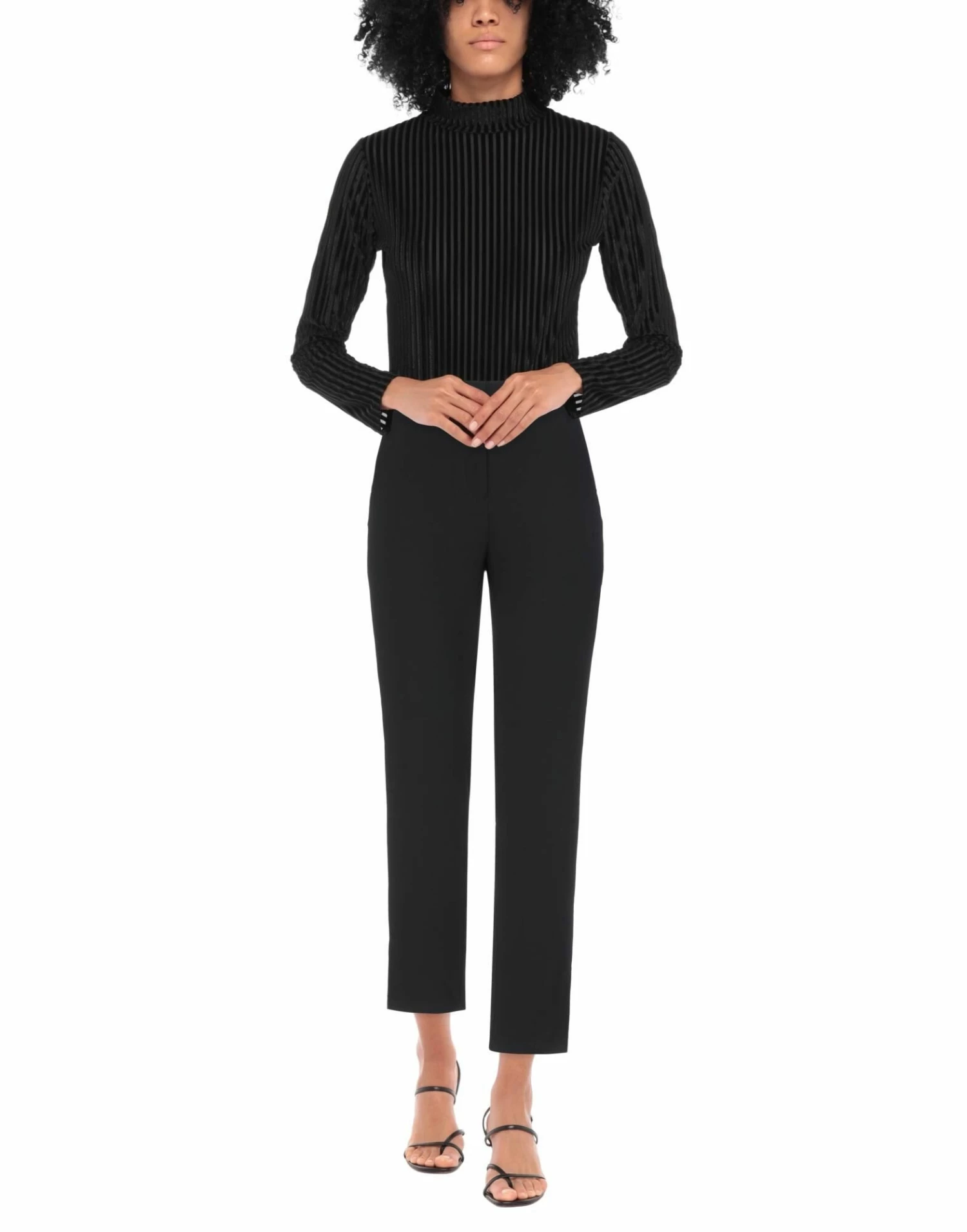 ARMANI EXCHANGE Casual Pants For Women Black - Image 2