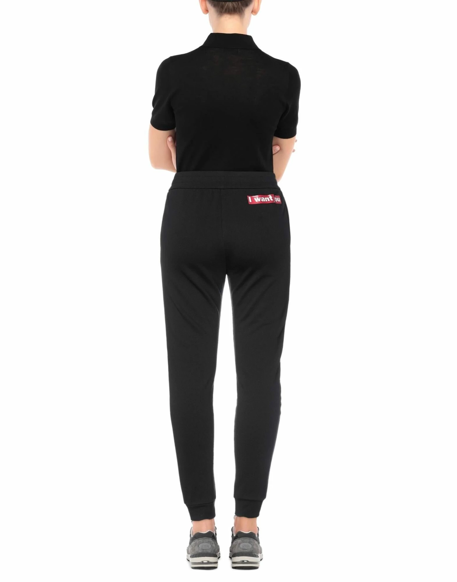 ARMANI EXCHANGE Casual Pants For Women Black - Image 3