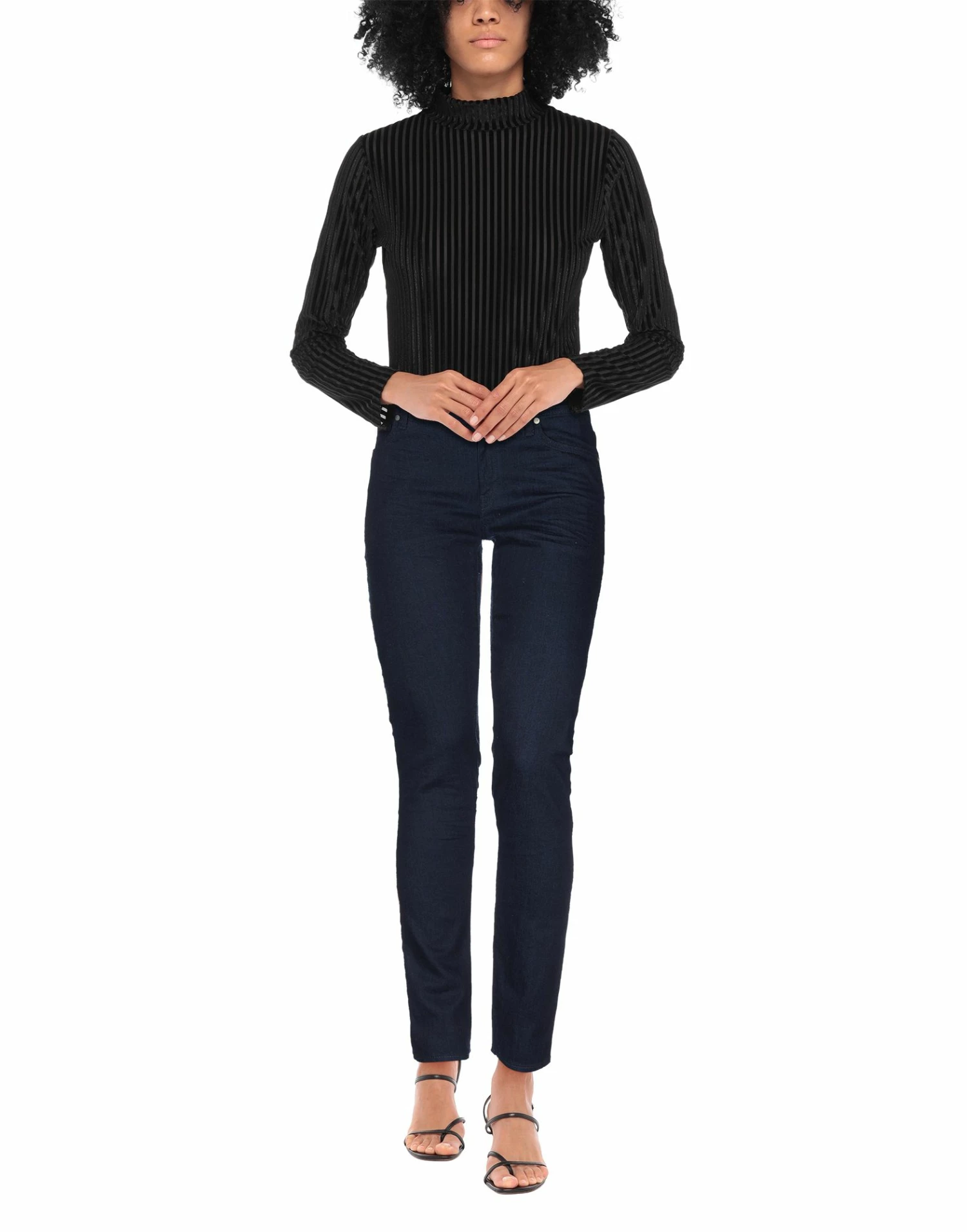 ARMANI EXCHANGE Denim Pants For Women Blue - Image 2