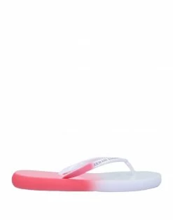 ARMANI EXCHANGE Flip Flops For Women White