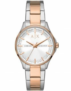 ARMANI EXCHANGE Wrist Watch For Women Silver