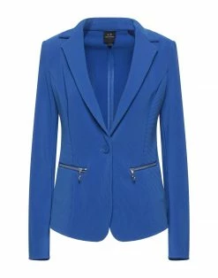 ARMANI EXCHANGE Blazer For Women Bright Blue