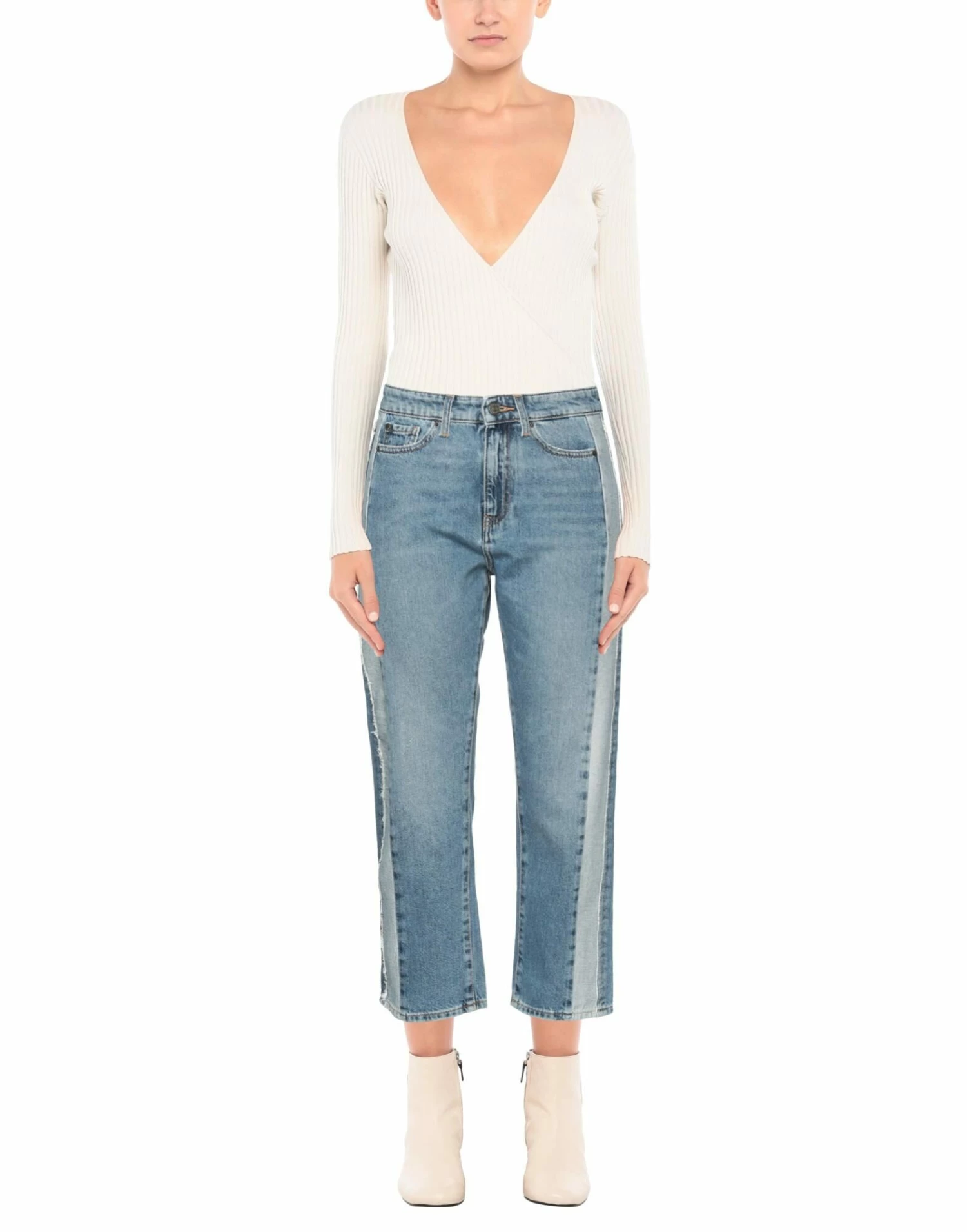 ARMANI EXCHANGE Denim Capris For Women Blue - Image 2