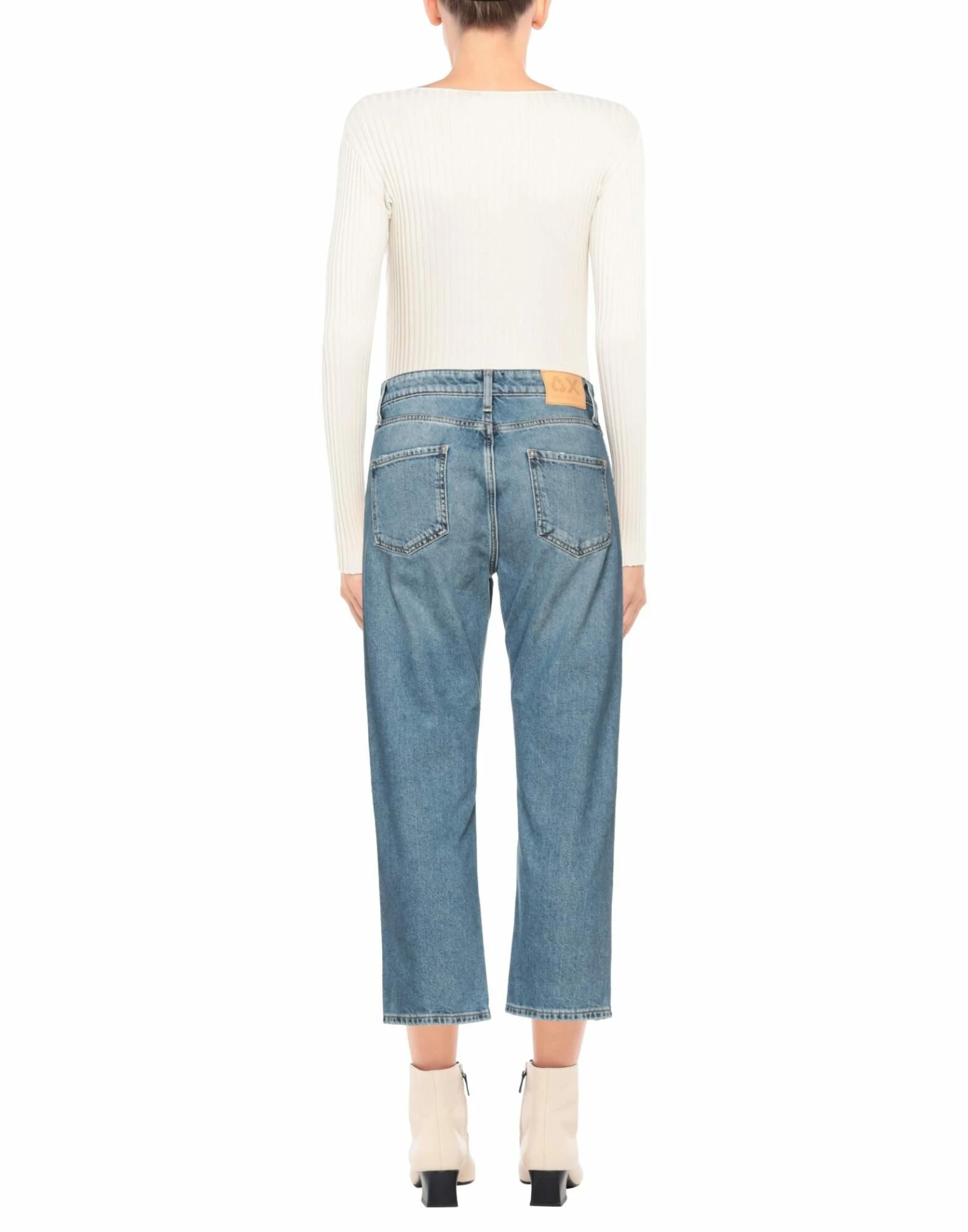 ARMANI EXCHANGE Denim Capris For Women Blue - Image 3