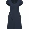 ARMANI EXCHANGE Short Dress For Women Dark Blue
