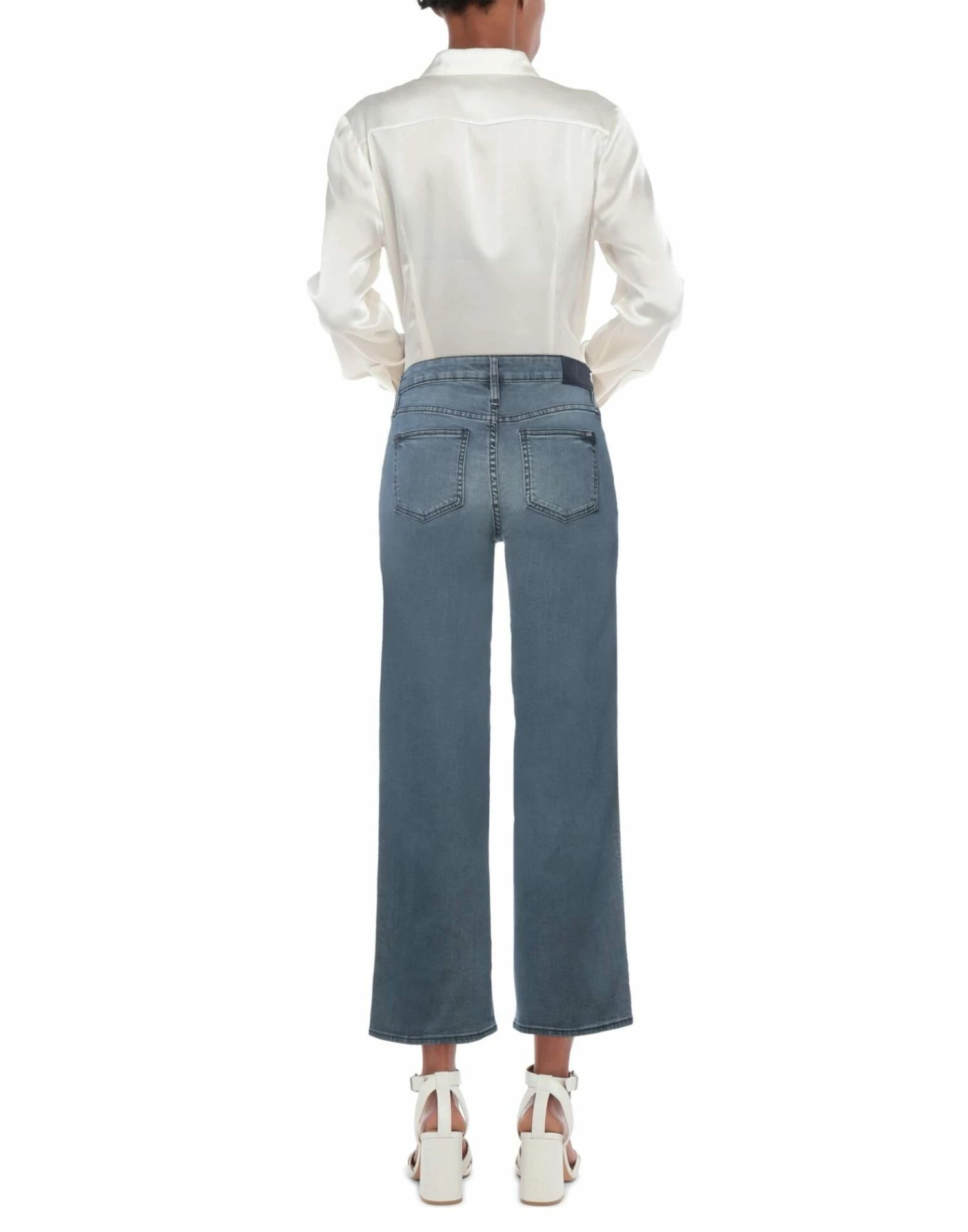 ARMANI EXCHANGE Denim Pants For Women Blue - Image 3