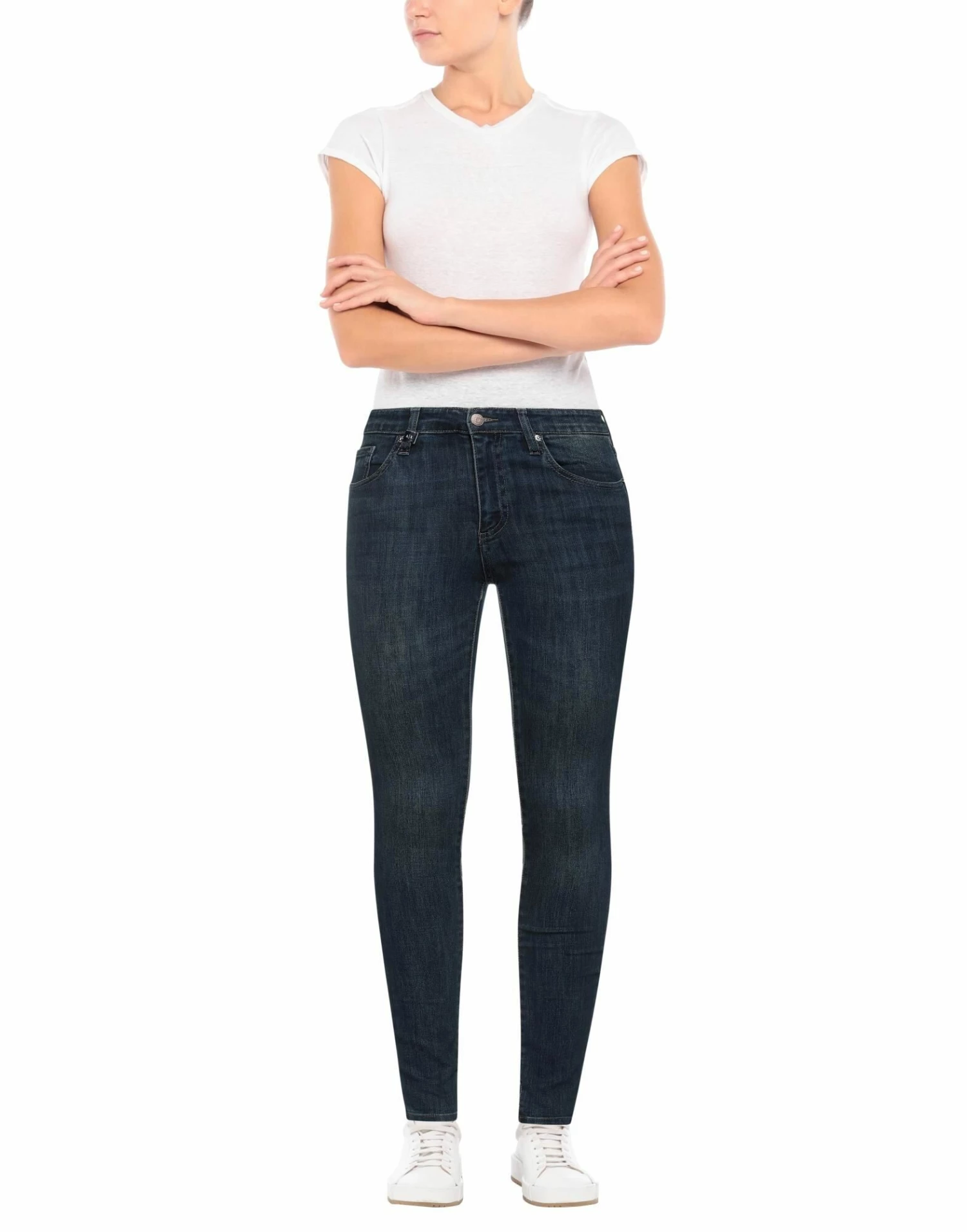 ARMANI EXCHANGE Denim Pants For Women Blue - Image 2