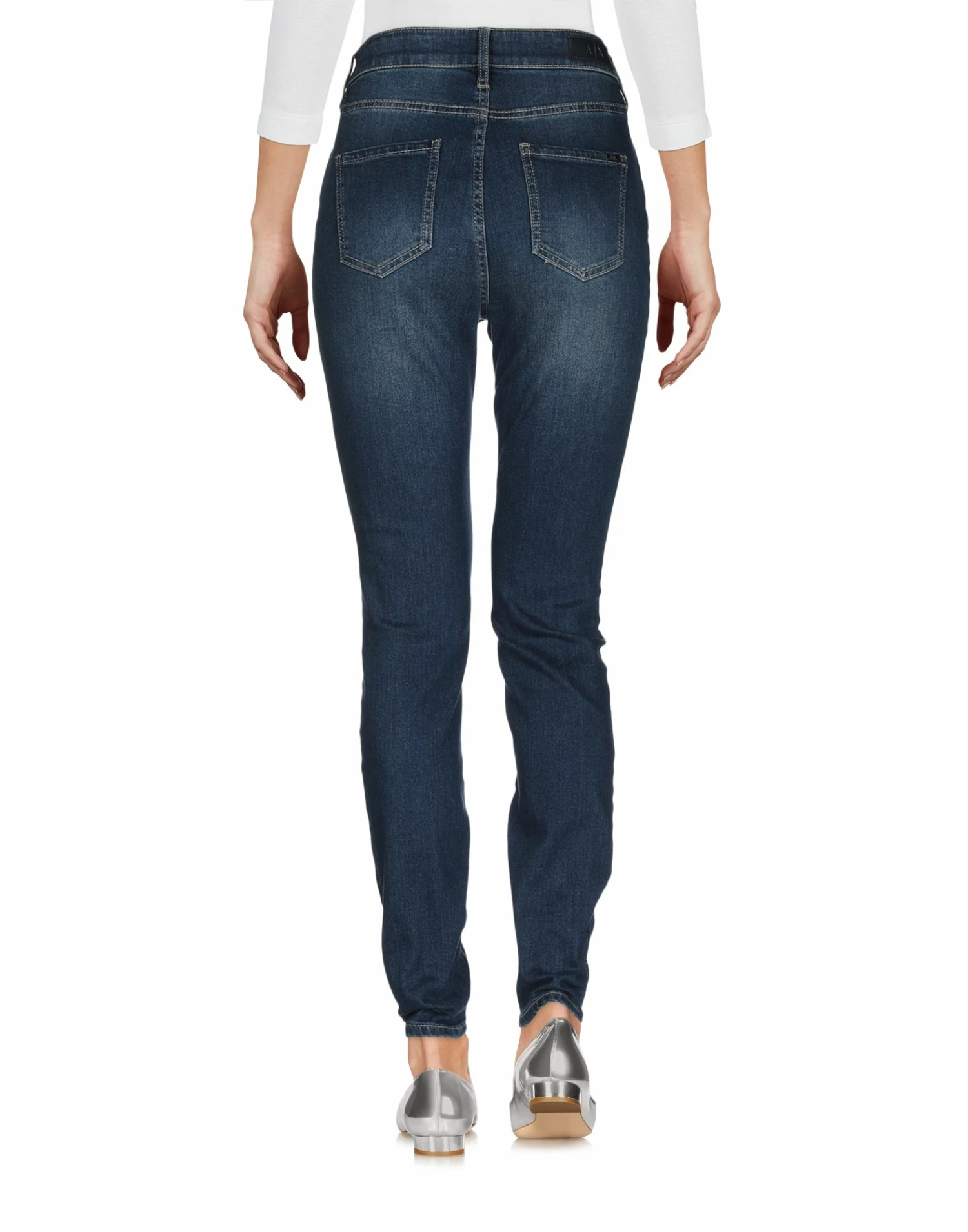 ARMANI EXCHANGE Denim Pants For Women Blue - Image 3