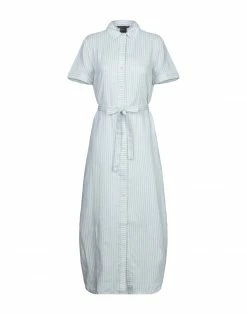 ARMANI EXCHANGE Long Dress For Women Sky Blue