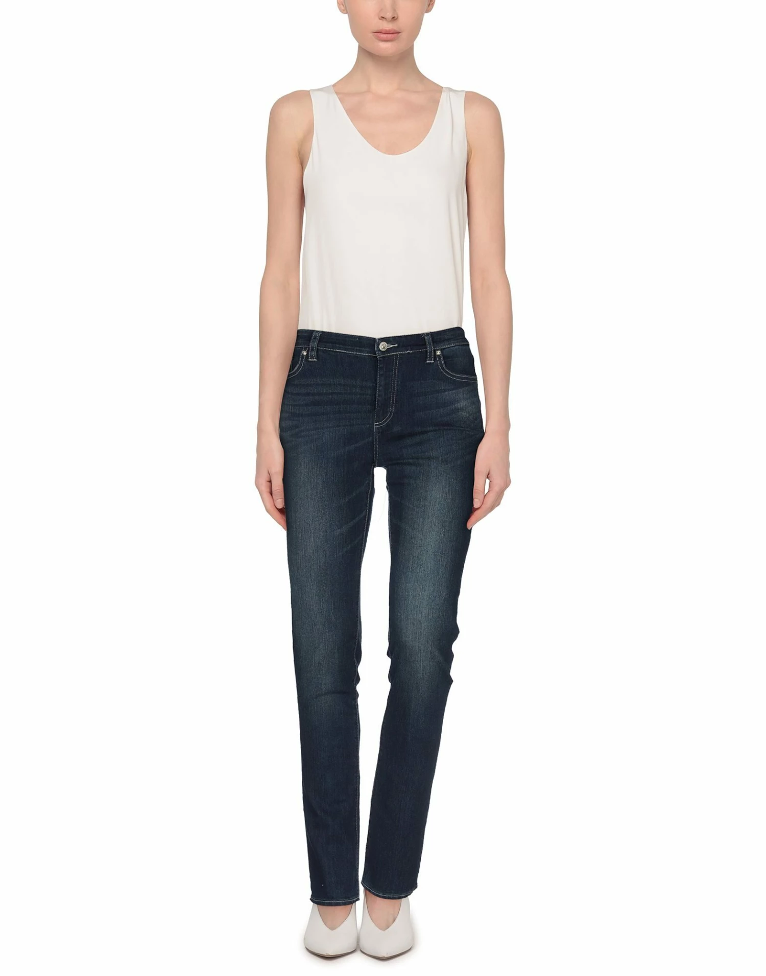ARMANI EXCHANGE Denim Pants For Women Blue - Image 2