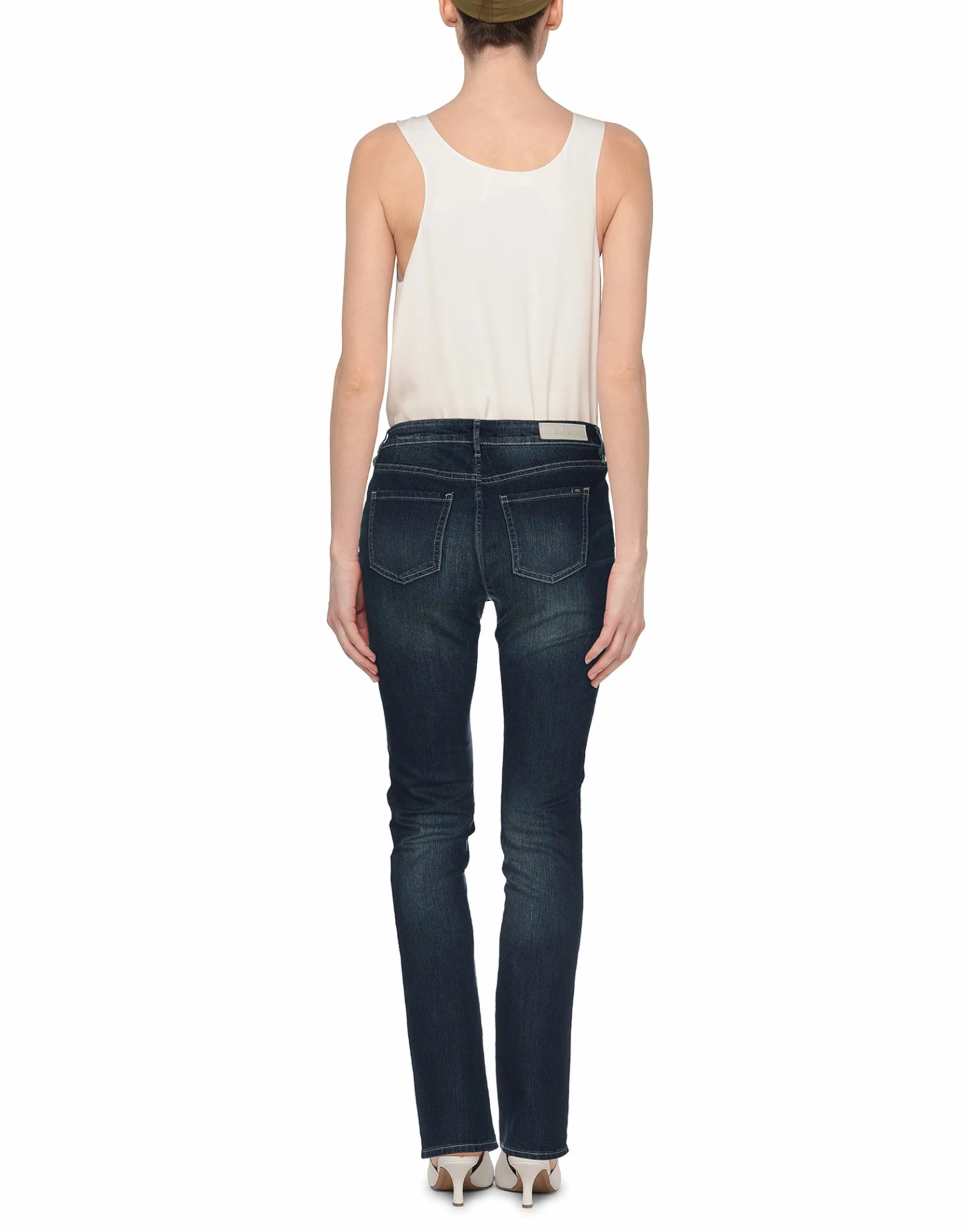 ARMANI EXCHANGE Denim Pants For Women Blue - Image 3