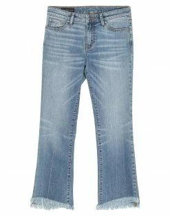 ARMANI EXCHANGE Denim Capris For Women Blue