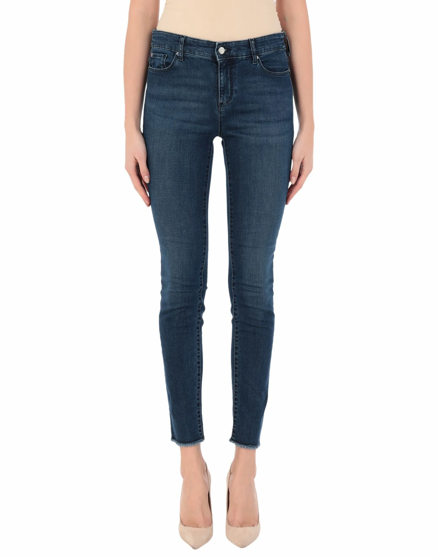 ARMANI EXCHANGE Denim Pants For Women Blue - Image 2