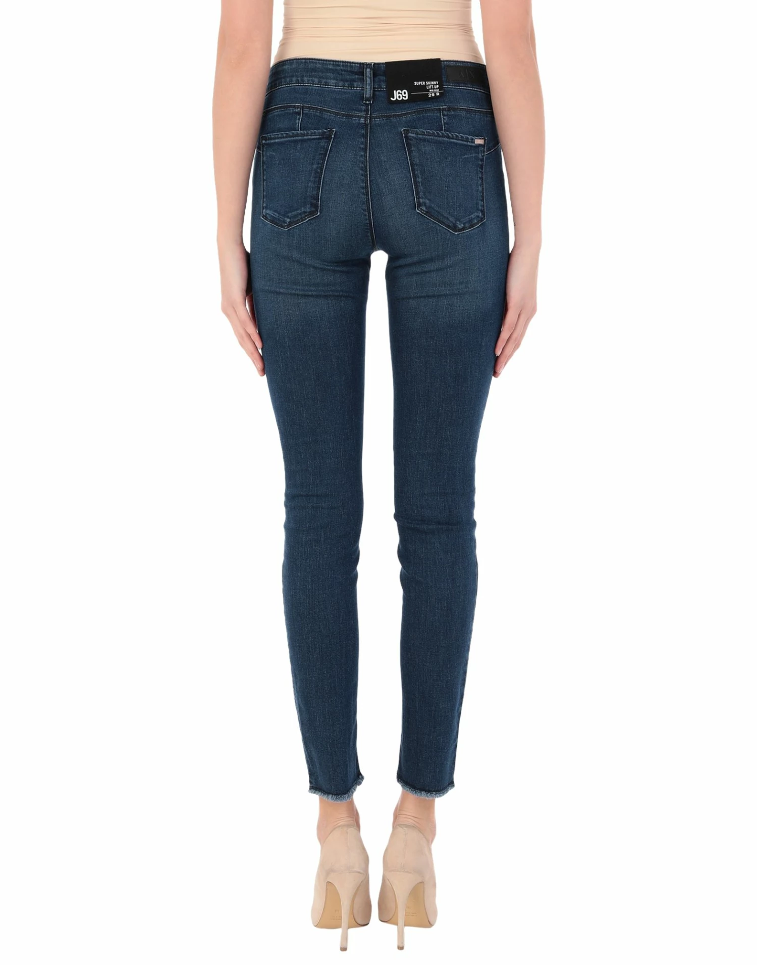 ARMANI EXCHANGE Denim Pants For Women Blue - Image 3