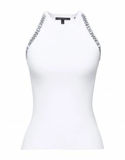 ARMANI EXCHANGE Tank Top For Women White