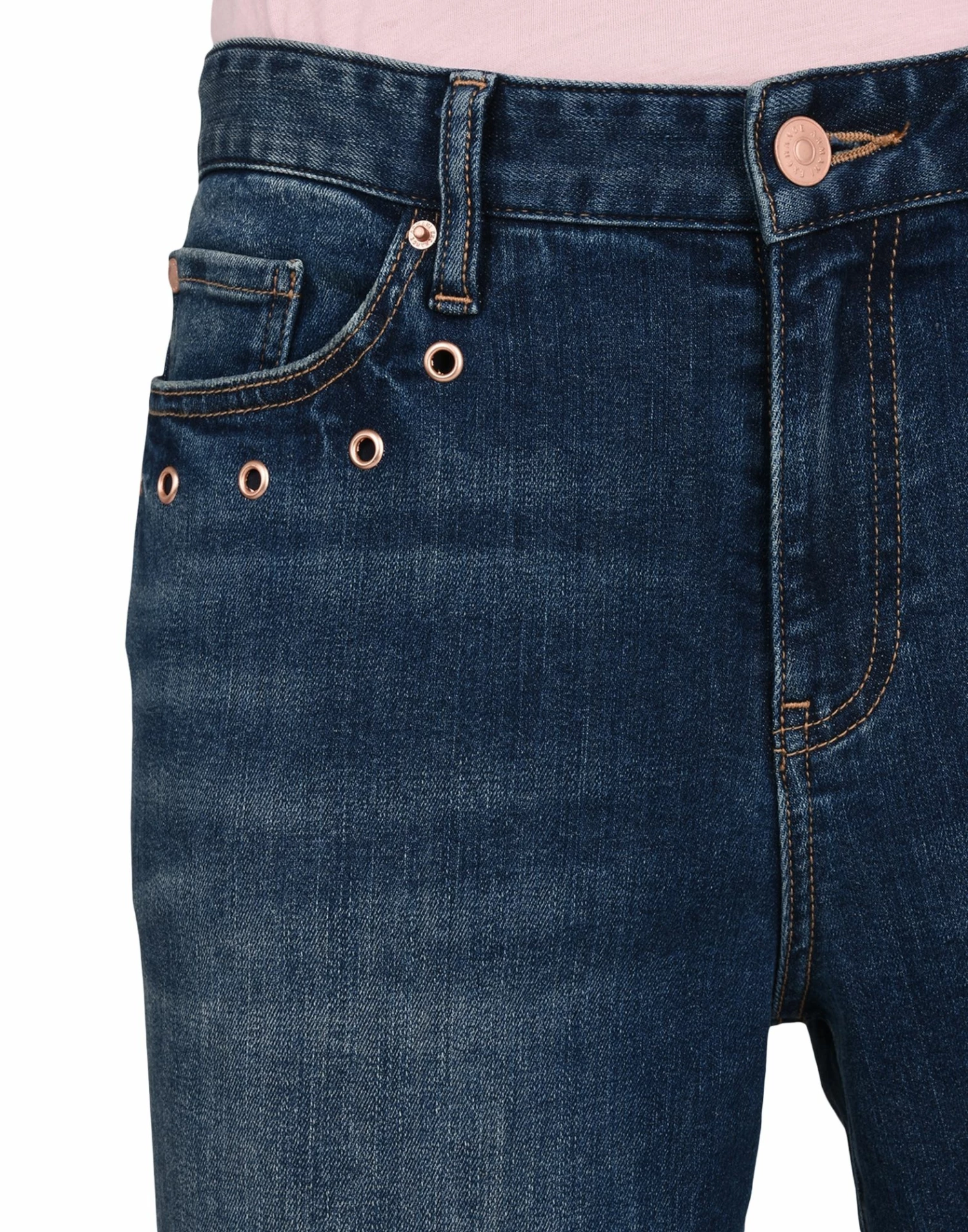 ARMANI EXCHANGE Denim Pants For Women Blue - Image 3